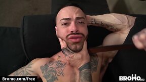 Guzzle it scene 1 featuring carlos lindo and dane stewart