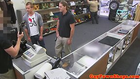 Hunky pawnee cumcovered after kinky trio