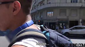 Pretty teen latin being barebacked and fed with semen in pov