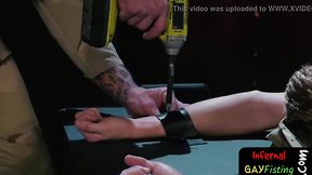 Teenager endures corporal butt punishment