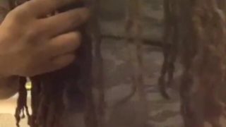 Homophobic man shows 11 inch chocolate pecker pt 2