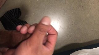 Man with hairy verbal skills talks dirty while you suck