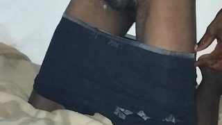 Amateur couple fucking anal until big pregnancy orgasms: bear & big black cock bareback