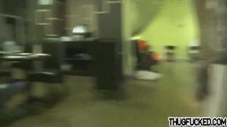 Thug sucks cock and gets fucked