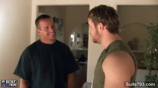 Sexy gays blowing their considerable cocks