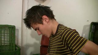 Wild teens engage in hot oral and anal sex in warehouse and erupt in passionate orgasm.