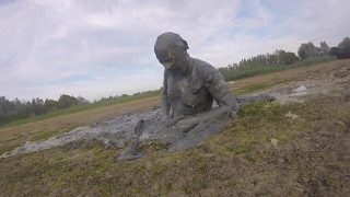 Stinky darky mud bath