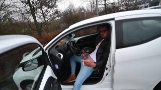 Exhibitionist nympho exposed on cam4 by slutboyben at autohof minden a2