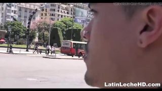 Bad Twink Latin Boy Paid Trio Stranger In Bathroom