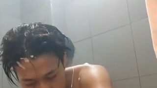 Indonesian gay hunk couple bareback homemade sex outdoors