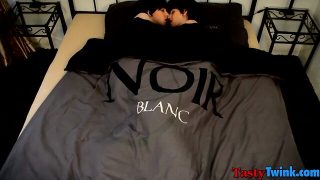 Teenage men wake up in the middle of the night for hot 69